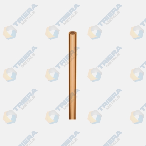 Solid Earth Copper Rod Internally Threaded